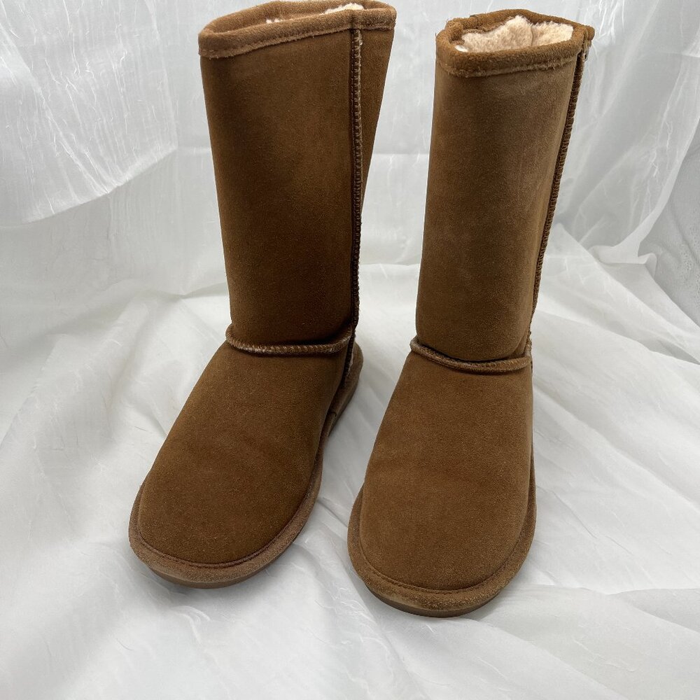 Bearpaw Eva Shearling Lined Suede‎ Boots M410W Hickory 8